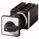 EATON INDUSTRIES - Interruttori a gradini, T0, 20 A, da incasso a fissaggio centrale, 8 Unità costruttiva/e, Contatti: 16, 45 °, permanente, senza posizione 0, 1-4, nume T0-8-8477/EZ.