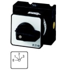 EATON INDUSTRIES - T3 Interruttori a gradini, 32 A, montaggio a incasso, 2 Unità costruttiva/e, Contatti: 3, 45°, permanente, con posizione 0-3, numero di progettazione.