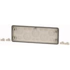 EATON INDUSTRIES - Flangia, setto sfondabile 2x M16, 4x M20, 2x M25/16, 2x M40/25, 3x M50/32, AxLxP=116x329x23mm FL4-5 FLANGIA.