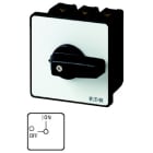 EATON INDUSTRIES - Interruttore P3-100/E/N, 100A, montaggio a incasso, 3 poli + N, ON/OFF, leva nera e targhetta frontale.