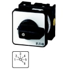 EATON INDUSTRIES - Interruttori a gradini, T0, 20 A, da incasso a fissaggio centrale, 3 Unità costruttiva/e, Contatti: 6, 45 °, permanente, senza posizione 0, 1-6, numer T0-3-8233/EZ COMMUTATORE A CAMME.