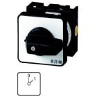 EATON INDUSTRIES - Interruttori T0-1, 20 A, da incasso a fissaggio centrale, 1 Unità costruttiva, Contatti: 2, 45 gradi, permanente, con posizione 0-1, numero di 15402/EZ COMMUTATORE A CAMME.