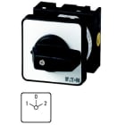 EATON INDUSTRIES - T0-3-8212/EZ Commutatore a camme 3P 1-0-2, da incasso a fissaggio centrale, 3 Unità costruttiva/e, Contatti: 6, 60°, permanente con posizione 0, numero di proget.