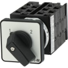 EATON INDUSTRIES - Commutatore T0 20A a incasso 6 Unità costruttive Contatti 12 90° permanente senza posizione 0 1-2 numero progettazione 8370/E camme