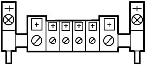 EATON INDUSTRIES - Guida per custodia fusibile N43RS33SBARRA.