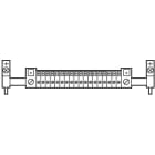 EATON INDUSTRIES - Guida per custodia fusibile N43RS27 SBARRA.