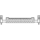 EATON INDUSTRIES - Guida per custodia fusibile N43RS18 SBARRA.