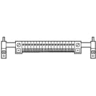 EATON INDUSTRIES - Guida per custodia fusibile PEN43RS27 barra collettrice.