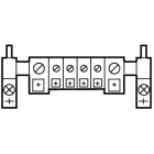 EATON INDUSTRIES - Guida per custodia fusibile PE-PEN43RS33 e barra collettrice PEN43RS33.