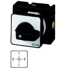EATON INDUSTRIES - Interruttori ON/OFF, T0, 20 A, montaggio a incasso, 2 unità costruttive, contatti: 4, 90 gradi, permanente, con posizione 0-1, 0-1, numero di progetta T0-2-15042/E COMMUTATORE A CAMME.