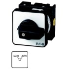 EATON INDUSTRIES - Commutatore T0 20A a incasso 2 Unità costruttive Contatti 4 90° permanente senza posizione 0 HAND-AUTO numero progettazione COMMUTATORE A CAMME T0-2-15452/E