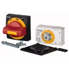 EATON INDUSTRIES - Maniglie comando rinviato e bloccoporta, rosso/giallo, bloccabile, dim. 2 - NZM2-XTVDVR-0-NA COM RIN ROSSO B/P UL/CS.