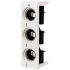 EATON INDUSTRIES - Base fusibile montaggio bus 63A 690V DIII/E33 54mm DIII-SO/63/3-R-PS FUS 3P D03 VITI CA. 110395