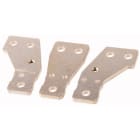 EATON INDUSTRIES - Piastre di collegamento allargate 4p 2 foro NZM3-4-XKV70-2 divaricate.