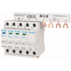 EATON INDUSTRIES - Scaricatore sovratensione inseribile, 3p+N/BB, 335VAC, 20kA, SC EST CL.II 335V 3+1.