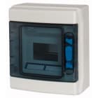 EATON INDUSTRIES - IKA-1/6-ST-UV CENTR. IP65 6M P.TRASP. + MORSETTI QUADRO DI DISTRIBUZIONE 1R 6 UNITÀ PASSO UV