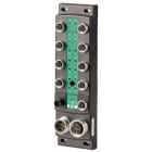 EATON INDUSTRIES - Modulo blocco SWD, ingresso/uscita IP69K, 24 VDC, 8 uscite separate, 8 boccole I/O M12.