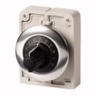 EATON INDUSTRIES - Potenziometro M30, 30,5mm, R 4,7k?, P 0,5W, Ghiera frontale in metallo, 30mm 4k7.