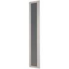 EATON INDUSTRIES - Porta trasparente in lamiera di metallo, cerniera sinistra, blocco interno, IP55, dimensioni 2030x405 mm, BPZ-DMT-400/20-L ANTA TRASP 400 1000X200.