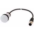 EATON INDUSTRIES - Piatto Cavo nero connettore M12A 4 poli 0.2 mm rosso verde giallo 24 V DC C22-L-RGY-24-P1 SPIA RGY CONN.M12 C.0,2M.