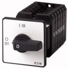EATON INDUSTRIES - Invertitore avviatore stella triangolo T5B 63A montaggio posteriore 5 unità contatto 10 60° permanente con posizione 0 off e commutatore a camme T5B-5-15876/Z.
