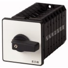 EATON INDUSTRIES - Interruttore a più velocità di inversione T5B 63A montaggio a incasso 7 unità di contatto 12 contatti 45° permanente con posizione 0 Off COMM. a camme