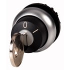 EATON INDUSTRIES - Attuatore a chiave, impulso, 2 posizioni, MS1-MS20, estraibilità chiave: 0, ghiera frontale titanio M22-WS-MS* SEL. CHIAVE 2POS., MS2-20, IMP.