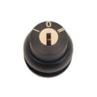EATON INDUSTRIES - Pulsante a chiave, 3 posizioni, Ghiera frontale nero, M22S-WRS3 SEL. CH. PIATTOMS1 PERM.