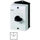 EATON INDUSTRIES - Invertitori T0 20 A in custodia 3 Unità costruttive Contatti 6 60° permanente con posizione 0 2-0-1 SOND 30 numero di progettazione 123.