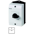 EATON INDUSTRIES - Invertitori T0 20 A in custodia 3 Unità costruttive Contatti 6 60° permanente con posizione 0 2-0-1 SOND 30 numero di progettazione 123.