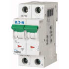 EATON INDUSTRIES - Interruttore magnetotermico 6A 2P caratteristica C PLS4-C6/2 INT. MT 4,5KA 2P C 6A