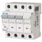 EATON INDUSTRIES - Placca PLS4-B6/4 Interruttore Magnetotermico 4,5KA 4P Bipolare 6A.