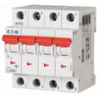 EATON INDUSTRIES - Placca PLS4-C10/4 Interruttore Magnetotermico 4,5KA 4P Corrente 10A.