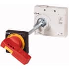 EATON INDUSTRIES - Kit interruttore generale, maniglia giallo-rosso, dim. 3 NZM3-XHBR.