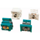 EATON INDUSTRIES - Elemento di fissaggio per collegamento conduttivo premontato verde BEL01 coppie fix piastre.