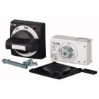 EATON INDUSTRIES - Maniglia comando rinviato e bloccoporta nera + interruttore, dim. 2 NZM2-XTVDV-0.