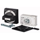 EATON INDUSTRIES - Maniglia comando rinviato e bloccoporta nera + interruttore, dim. 2 NZM2-XTVDV-0.