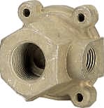 EATON INDUSTRIES - Flangia tubo mandata con derivazione per manometro MCS attacco.