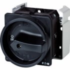 EATON INDUSTRIES - Interruttore generale T5B 63 A montaggio a incasso 4 Unità costruttiva/e 6 poli 1 NA 1 NC Funzione di arresto con maniglia rotativa nera e co.