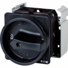 EATON INDUSTRIES - Interruttore generale T5B 63 A montaggio a incasso 4 Unità costruttiva/e 6 poli 1 NA 1 NC Funzione di arresto con maniglia rotativa nera e co.