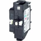 EATON INDUSTRIES - Elemento funzionale, utilizzabile con gli elementi operativi RMQ-Titan M22, 2 contatti in scambio, fissaggio in custodia, LED bianco. 116009