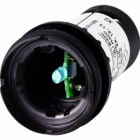 EATON INDUSTRIES - Indicatore luminoso piatto con collegamento a bullone, LED rosso, 24 V AC/DC, Lente Senza lente C22-L-XR-24.