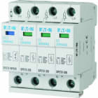 EATON INDUSTRIES - Scaricatore sovratensione inseribile, 3p+N, 335VAC, 20kA, SC. Estrattore classe II 335V 3.