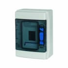 EATON INDUSTRIES - Quadro di distribuzione IKA IP65 1R 4M passo trasparente senza morsetti.