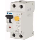 EATON INDUSTRIES - Interruttore magnetotermico differenziale 32A 100mA C 1p+N 6KA 01 caratteristica di intervento sgancio.