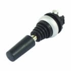 EATON INDUSTRIES - Joystick con 2 punti di commutazione per direzione, albero in metallo, 4 posizioni, Ghiera titanio, ad impulso, M22-WJS4-2P JOY MET, 4 POS. INST.