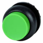 EATON INDUSTRIES - Pulsante RMQ Titan sporgente permanente verde senza scritta anello frontale colore nero M22S DRH G puls sporgente.