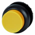 EATON INDUSTRIES - Pulsante RMQ-Titan giallo sporgente stabile senza scritta Anello frontale colore nero M22S-DRH-Y.