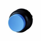 EATON INDUSTRIES - Pulsante RMQ Titan sporgente permanente azzurro senza scritta Anello frontale colore nero M22S DRH B.