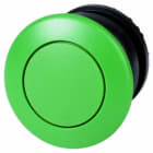 EATON INDUSTRIES - Pulsante fungo RMQ-Titan permanente verde senza scritta Ghiera frontale nero neutro.